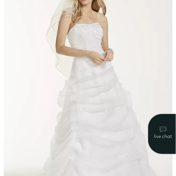 David's Bridal Dresses & Skirts - David’s bridal 9L9479 wedding gown